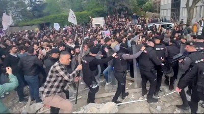 Boğaziçi Üniversitesi'nde 'Nureddin Yıldız' protestosu: 4 kişi tutuklandı