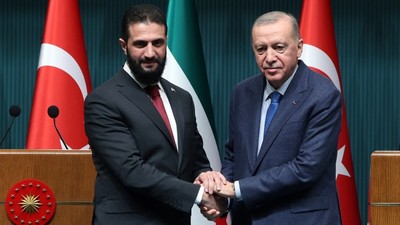 Şara: Erdoğan, Suriye'nin yanında durdu, Türkiye 14 yıl birçok şey üstlendi