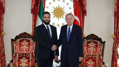 Cumhurbaşkanı Erdoğan, İstanbul'da Suriye lideri Şara ile görüştü