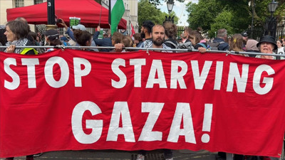 Londra'da, İngiltere'nin İsrail'e silah satışı protesto edildi