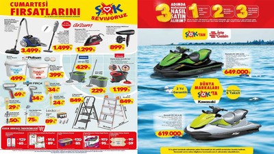 ŞOK'a Vileda Turbo Temizlik Seti ve Jet Ski geliyor! (ŞOK 24-27 MAYIS AKTÜEL ÜRÜNLER KATALOĞU)