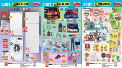 A101’e 5 Haziran’da Beyaz Eşya ve LED TV geliyor! (A101 5 HAZİRAN PERŞEMBE AKTÜEL ÜRÜNLER )
