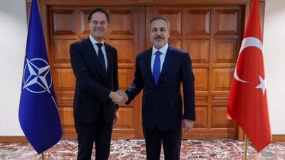 Bakan Hakan Fidan, NATO Genel Sekreteri Rutte ile görüştü