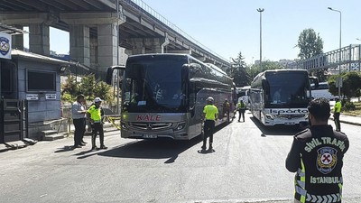 Büyük İstanbul Otogarı'nda bayram denetimleri devam ediyor