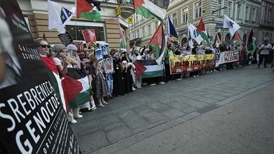 Bosna Hersek, İsrail'in Gazze Şeridi'ndeki saldırılarını protesto etti