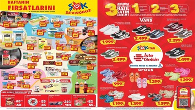 ŞOK’a bugün VANS Ayakkabı ve Crocs Terlik geliyor! (ŞOK 18-24 HAZİRAN AKTÜEL ÜRÜNLER KATALOĞU)