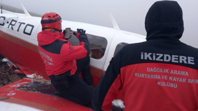 AFAD'dan Bayburt-Rize-Erzurum sınır hattında düşen uçakla ilgili açıklama