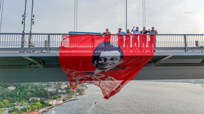 Köprüye "Free İmamoğlu" pankartı asan 6 vekil hakkında fezleke