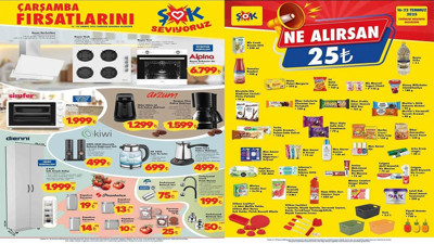 ŞOK’a bugün Mini Fırın ve Cam Su Isıtıcı geliyor! (ŞOK 16-22 TEMMUZ 2025 AKTÜEL ÜRÜNLER KATALOĞU)
