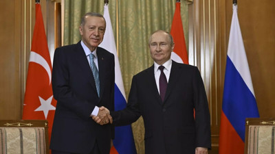 Cumhurbaşkanı Erdoğan, Putin ile görüştü