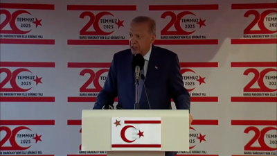 Cumhurbaşkanı Erdoğan: Kıbrıs Barış Harekatı meşruydu