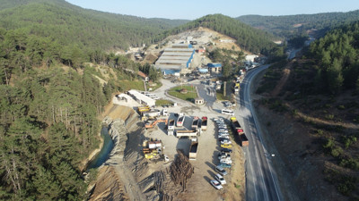 Bursa’daki yangın, krom sahasında üretimi durdurdu