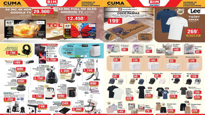 BİM'e 1 Ağustos Cuma günü Cep Telefonu geliyor! (BİM 1 AĞUSTOS 2025 CUMA AKTÜEL ÜRÜNLER KATALOĞU)