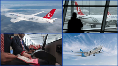 THY ve AJet, "Ada Kıbrıs" hava köprüsü ile 1 ayda 100 bin turist taşındı