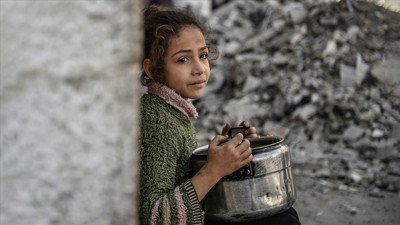 Gazze Şeridi'nde son 24 saatte 2&rsquo;si &ccedil;ocuk 4 kişi daha a&ccedil;lıktan yaşamını yitirdi