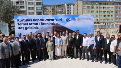 Eskişehir Kurtuluş Kapalı Pazar Yeri&rsquo;nin temel atma t&ouml;reni ger&ccedil;ekleştirildi