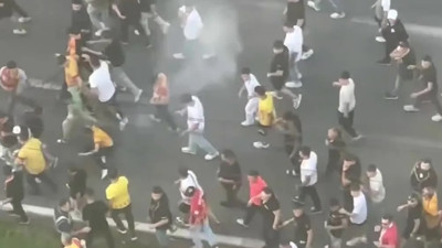 Kayseri'de Galatasaray kafilesine saldırı