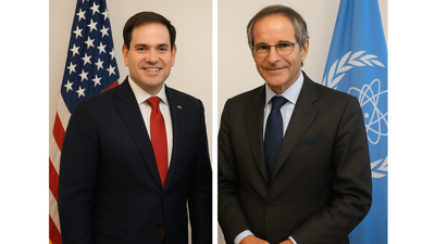 Washington'da nükleer diplomasisi: ABD Dışişleri Bakanı Rubio, Uluslararası Atom Enerjisi Ajansı Başkanı Grossi ile bir araya geldi
