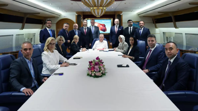 Cumhurbaşkanı Erdoğan'dan ekonomi mesajı: Tekrar olumlu döngüye girdik