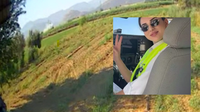 Gen&ccedil; pilot hayatını kaybetmişti: İzmir'de eğitim u&ccedil;ağının d&uuml;şme anının g&ouml;r&uuml;nt&uuml;s&uuml; ortaya &ccedil;ıktı