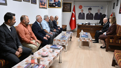 Bahçeli'den Taş Medreseli Ülkücüleri'ne ziyaret