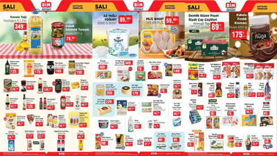 BİM market 23 Eylül 2025 Salı indirim kataloğu! Salı günü Bim markete hangi ürünler geliyor?