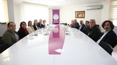 DEM Parti heyeti Alevi örgütleriyle buluştu