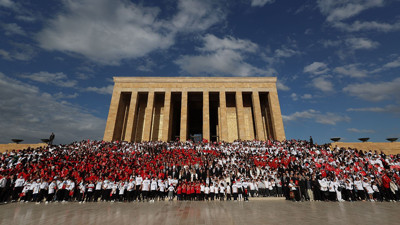 29 Ekim’de 1 milyondan fazla kişi Anıtkabir’i ziyaret etti