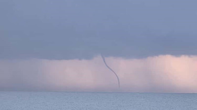 Antalya’nın Alanya ilçesinde hortum paniği!