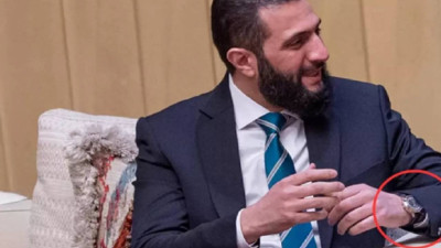 Suriye Cumhurbaşkanı Şara'nın koluna taktığı saatin fiyatı dudak uçuklattı