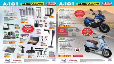 A101 markete Arzum Dikey Süpürge geliyor! A101 30 Ekim 2025 Perşembe aktüel ürünler kataloğu!