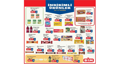 BİM market 14-17 Kasım 2025 İndirimli &Uuml;r&uuml;nler Kataloğu yayımlandı! Bim'e hangi &uuml;r&uuml;nler geliyor?