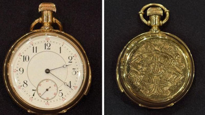 Titanik faciasından kalan altın cep saati rekor fiyata satıldı