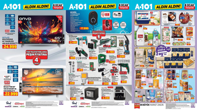 A101'e Darbeli Matkap geliyor! A101 08 Ocak 2026 Perşembe aktüel ürünler kataloğu!