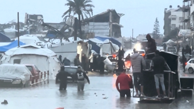 UNRWA: Gazze’deki koşullar şiddetli hava olayları nedeniyle ağırlaşıyor