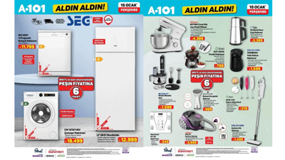 A101'e Türk Kahve Makinesi geliyor! A101 15 Ocak 2026 Perşembe aktüel ürünler kataloğu!
