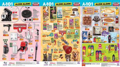 A101'e Halı Yıkama Makinesi geliyor! A101 05 Şubat 2026 Perşembe akt&uuml;el &uuml;r&uuml;nler kataloğu!