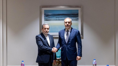 Bakan Fidan, İran Dışişleri Bakanı Abbas Arak&ccedil;i ile g&ouml;r&uuml;şt&uuml;