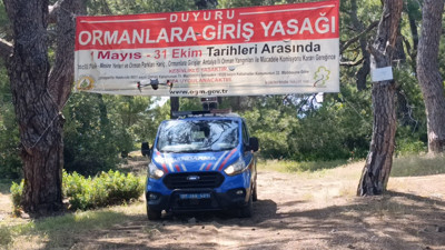 Antalya'da ormanlara girişler yasaklandı