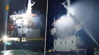 Karadeniz'de İHA'yla vurulan T&uuml;rk y&uuml;k gemisiyle ilgili a&ccedil;ıklama: Uyarılarımızı t&uuml;m taraflara iletiyoruz