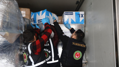 G&uuml;mr&uuml;klerde 3 yılda yakalanan uyuşturucu 120 milyar liraya yaklaştı