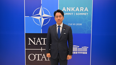 NATO zirvesi i&ccedil;in T&uuml;rkiye'ye gelen Japon Bakan'ın "su" şaşkınlığı: İlk defa g&ouml;r&uuml;yorum