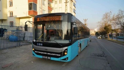 Kahramanmaraş'ta bayramda belediye otobüsleri ücretsiz olacak