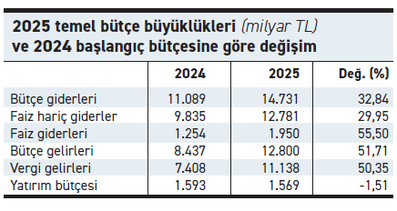 Bütçeden yatırıma zayıf destek çıktı - Resim : 1