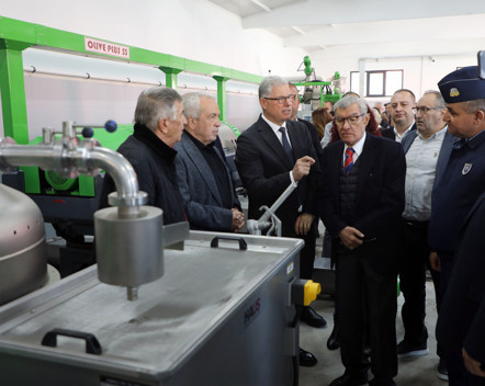 İmece modelinin ilk adımı Çepni Zeytinyağı Fabrikası Mudanya’da açıldı - Resim : 1