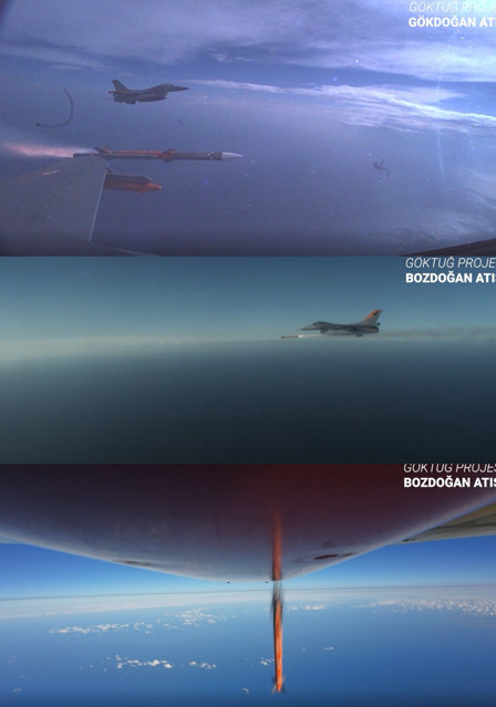 Türkiye’nin geliştirdiği 2 hava-hava füzesinin yeni testi yayınlandı - Resim : 1