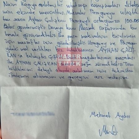 Tosuncuk cezaevinden mektup yazdı: "İtirafım" diyerek her şeyi anlattı - Resim : 2