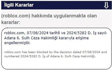 Roblox'a erişim engeli getirildi: Adalet Bakanı'ndan Roblox açıklaması - Resim : 1