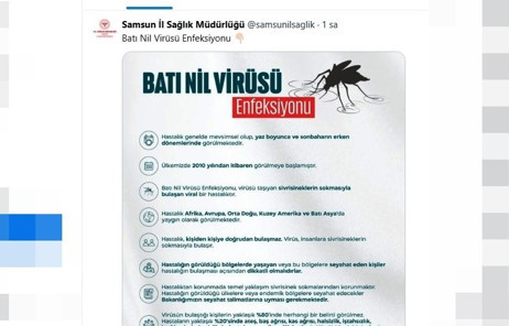Sağlık Müdürlüğünden 'Batı Nil Virüsü' uyarısı - Resim : 1