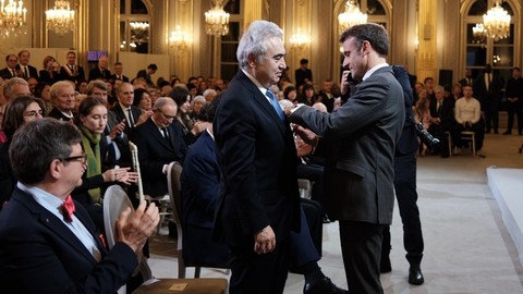 IEA Başkanı Birol’a Fransız Şeref Nişanı